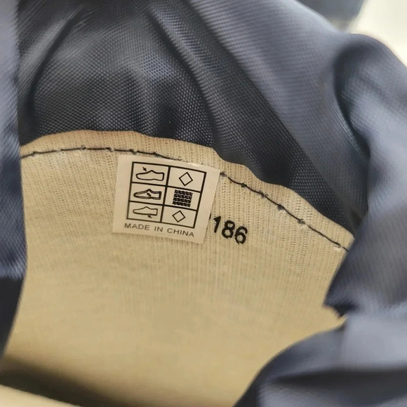 New Impidimpi BABY TODDLER BOYS RUBBER RAIN BOOTS Striped Navy Green SZ 8 - Picture 2 of 10